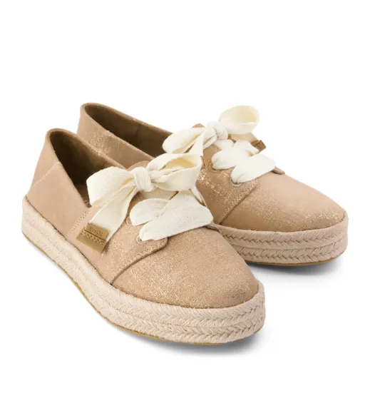 Toms Women Carolina Lace Up Espadrille